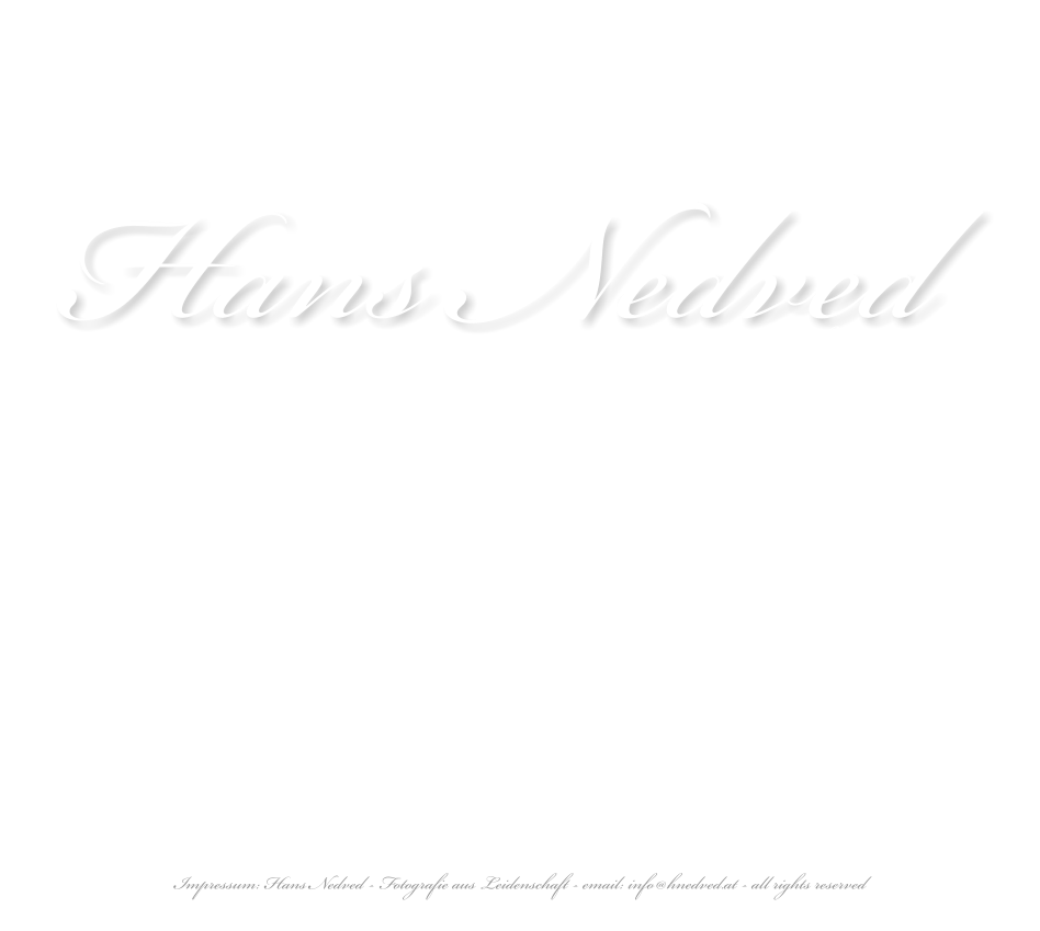 Hans Nedved Fotografie aus Leidenschaft Impressum: Hans Nedved - Fotografie aus Leidenschaft - email: info@hnedved.at - all rights reserved